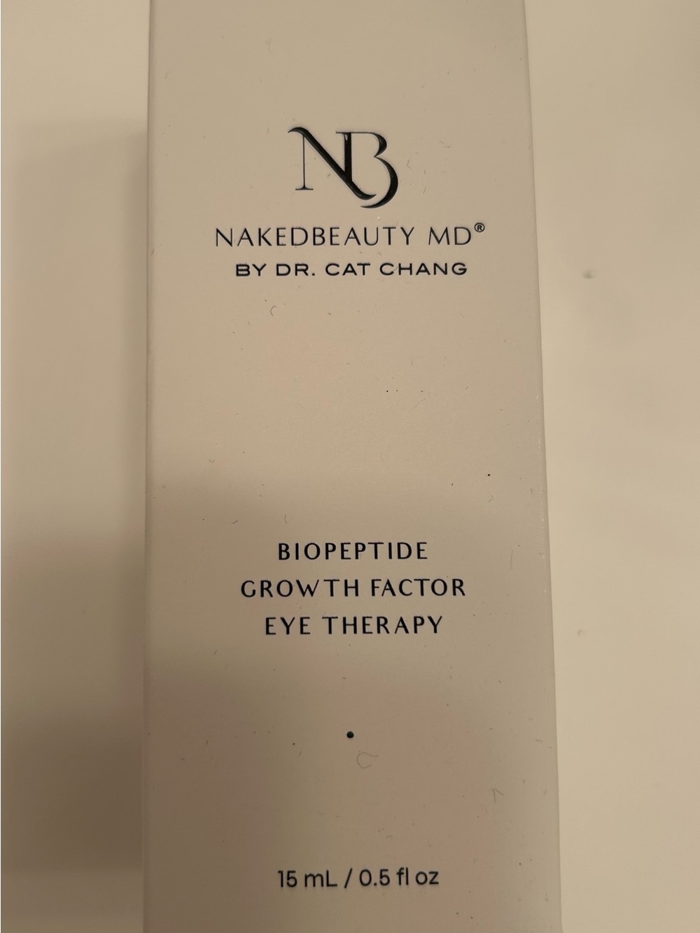 NAKED BEAUTY Biopeptide Growth Factor Eye Therapy